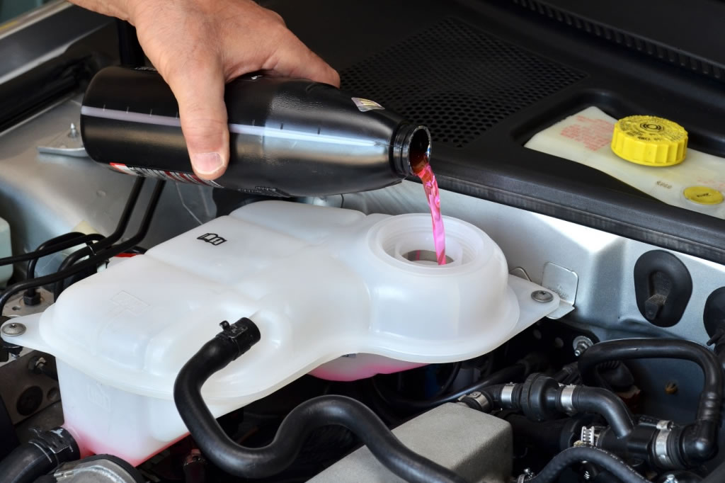 When should coolant be changed