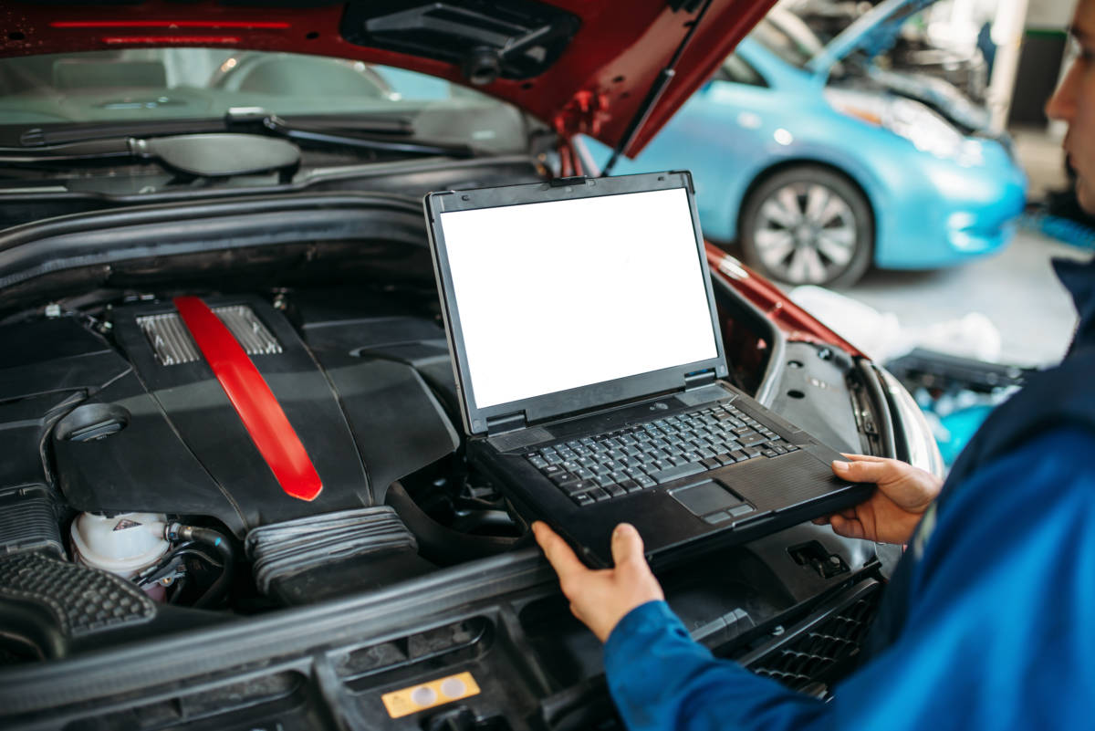 If your Check Engine light is on, you may use a low-cost code reader to figure out what's wrong.